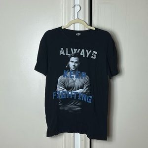 “Always Keep Fighting” Supernatural mental health campaign T-shirt